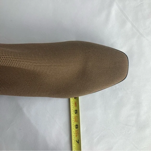 Women's Vivaia Ryan Square Toe Boots Booties Brown Chelsea Size 42/Size 10.5 - Picture 10 of 11